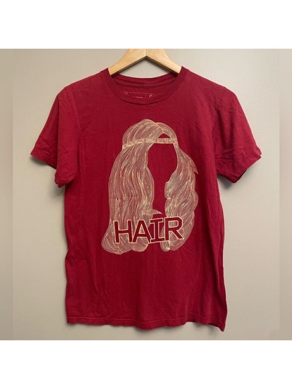 Creative Goods HAIR Tshirt Red Small